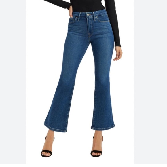 Good American Denim - Good American - Good Legs Crop Mini Bootcut Jeans